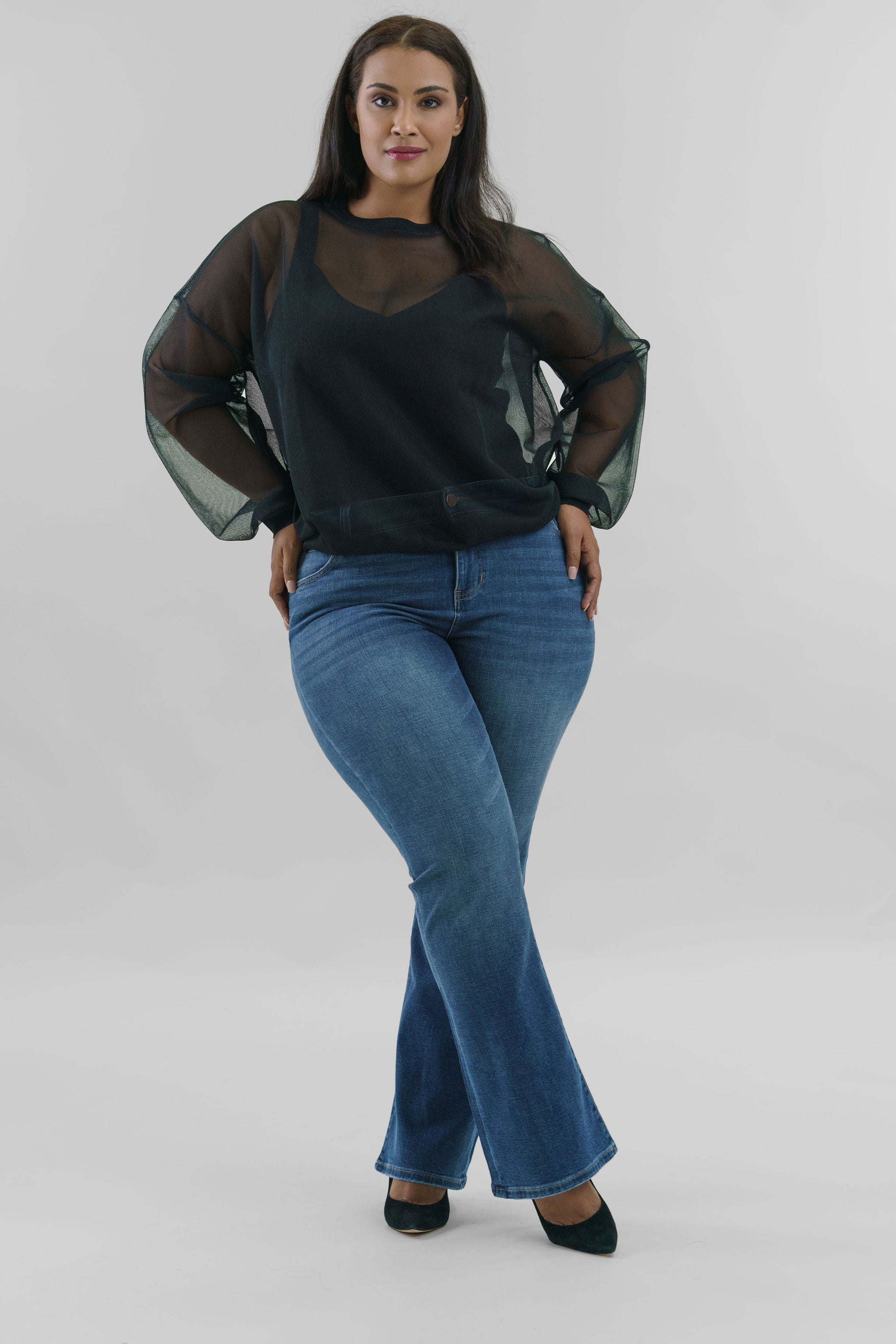 ZAZI JUMPER plus-size - AMOUR781