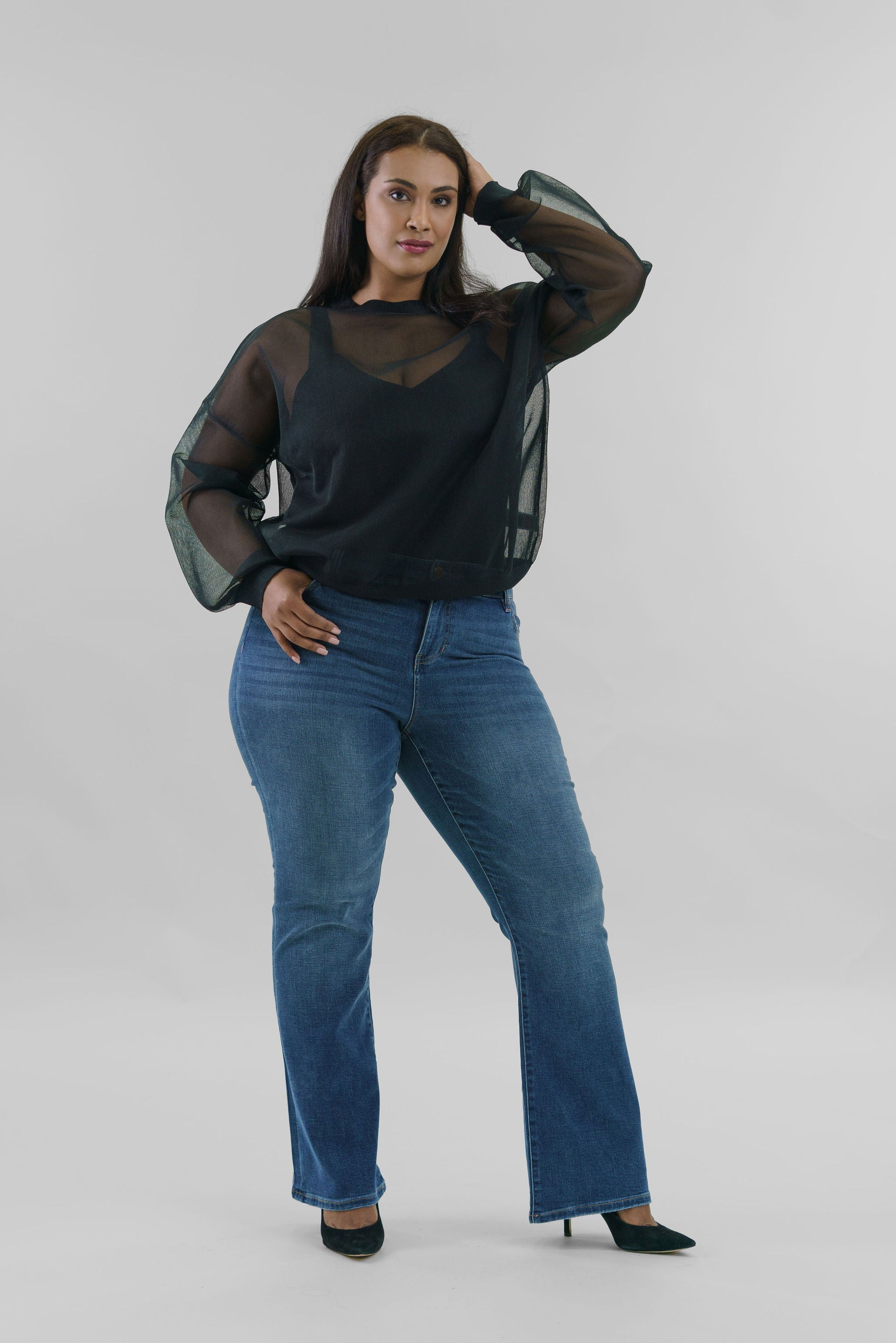 ZAZI JUMPER plus-size - AMOUR781