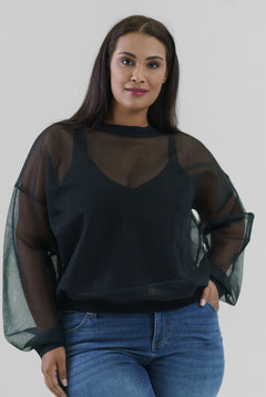 ZAZI JUMPER plus-size - AMOUR781