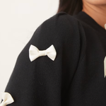 SOPHIA BOW CARDIGAN plus-size - AMOUR781
