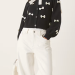 SOPHIA BOW CARDIGAN plus-size - AMOUR781