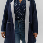 COOL NIGHTS REVERSIBLE KNIT JACKET plus-size - AMOUR781