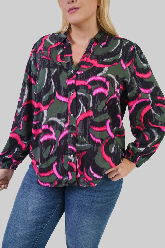 NEON DOODLE LIVE IN SHIRT - AMOUR781
