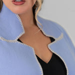 COOL NIGHTS REVERSIBLE KNIT JACKET plus-size - AMOUR781