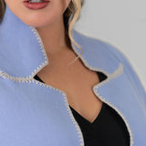 COOL NIGHTS REVERSIBLE KNIT JACKET plus-size - AMOUR781