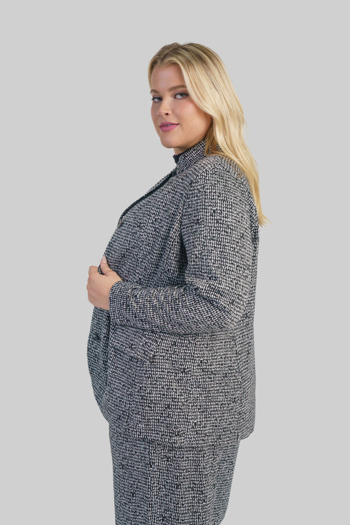 ETCHED TWEED JACKET - AMOUR781