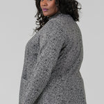 ETCHED TWEED JACKET plus-size - AMOUR781