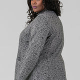 ETCHED TWEED JACKET plus-size - AMOUR781
