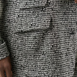 ETCHED TWEED JACKET plus-size - AMOUR781