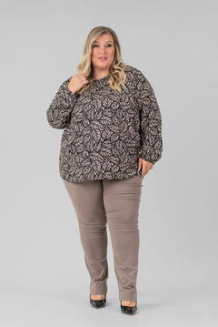 WONDERSTRETCH POCKET STRAIGHT LEG PANT plus-size - AMOUR781