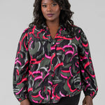 NEON DOODLE LIVE IN SHIRT plus-size - AMOUR781