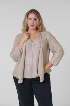 SUBTLE SPARKLE 4-WAY CARDIGAN - AMOUR781