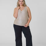 SUBTLE SPARKLE TANK plus-size - AMOUR781