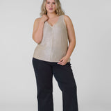 SUBTLE SPARKLE TANK plus-size - AMOUR781