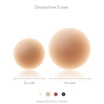 NO-SHOW ADHESIVE NIPPLE COVERS plus-size - AMOUR781