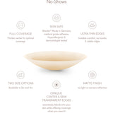 NO-SHOW ADHESIVE NIPPLE COVERS plus-size - AMOUR781