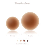 NO-SHOW ADHESIVE NIPPLE COVERS plus-size - AMOUR781
