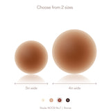 NO-SHOW ADHESIVE NIPPLE COVERS plus-size - AMOUR781