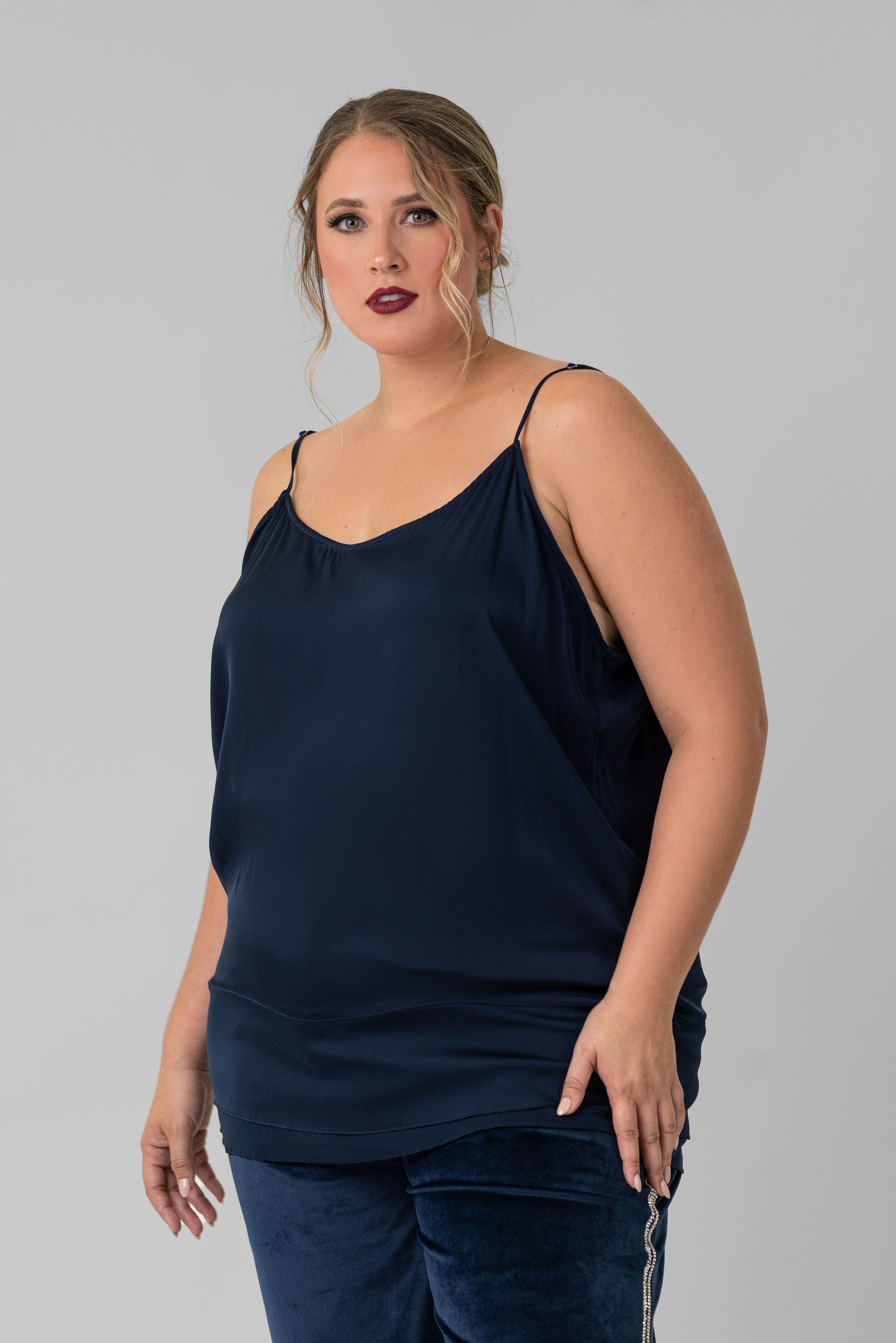 ZANZI CAMI plus-size - AMOUR781