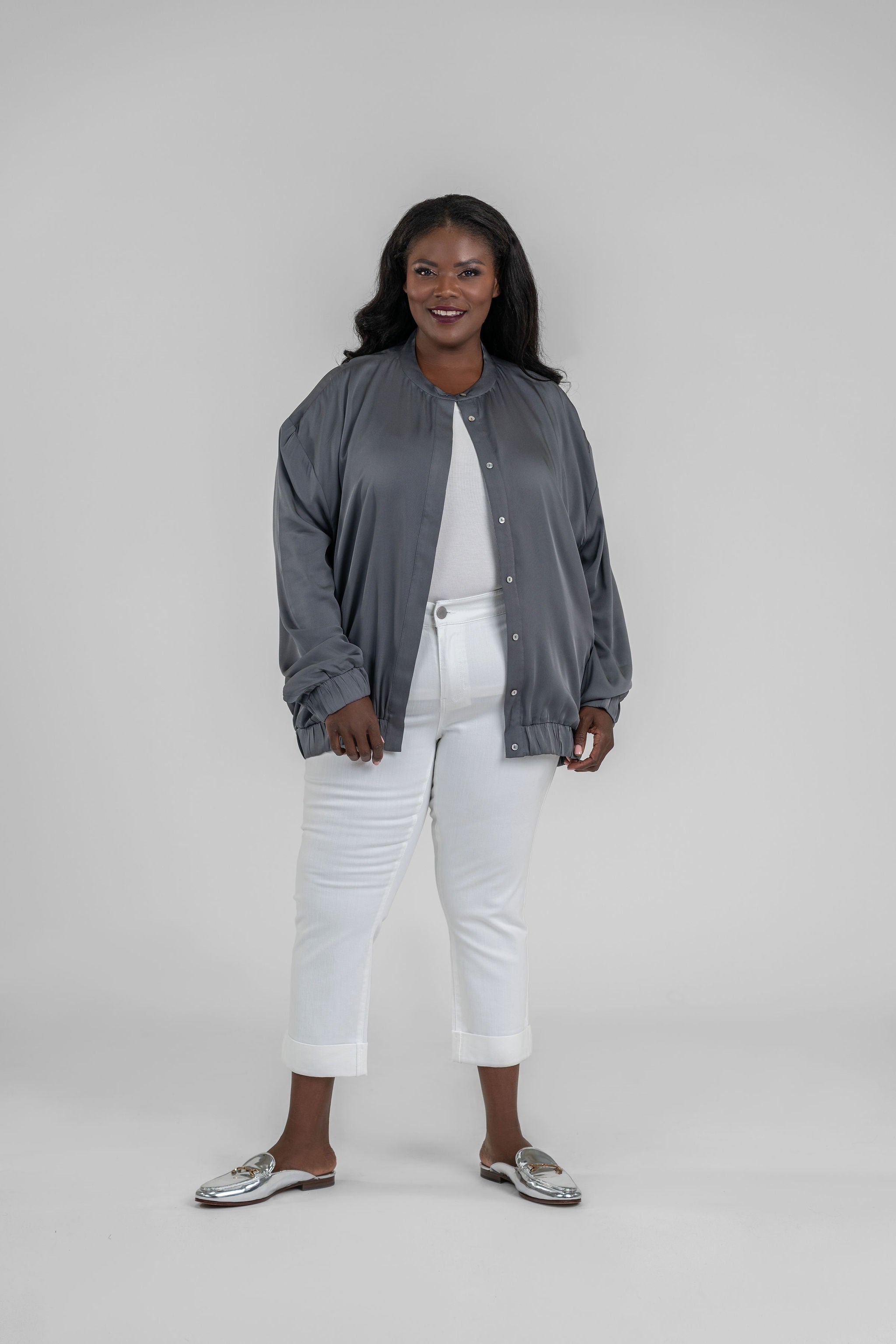 BROOKLYN BOMBER plus-size - AMOUR781