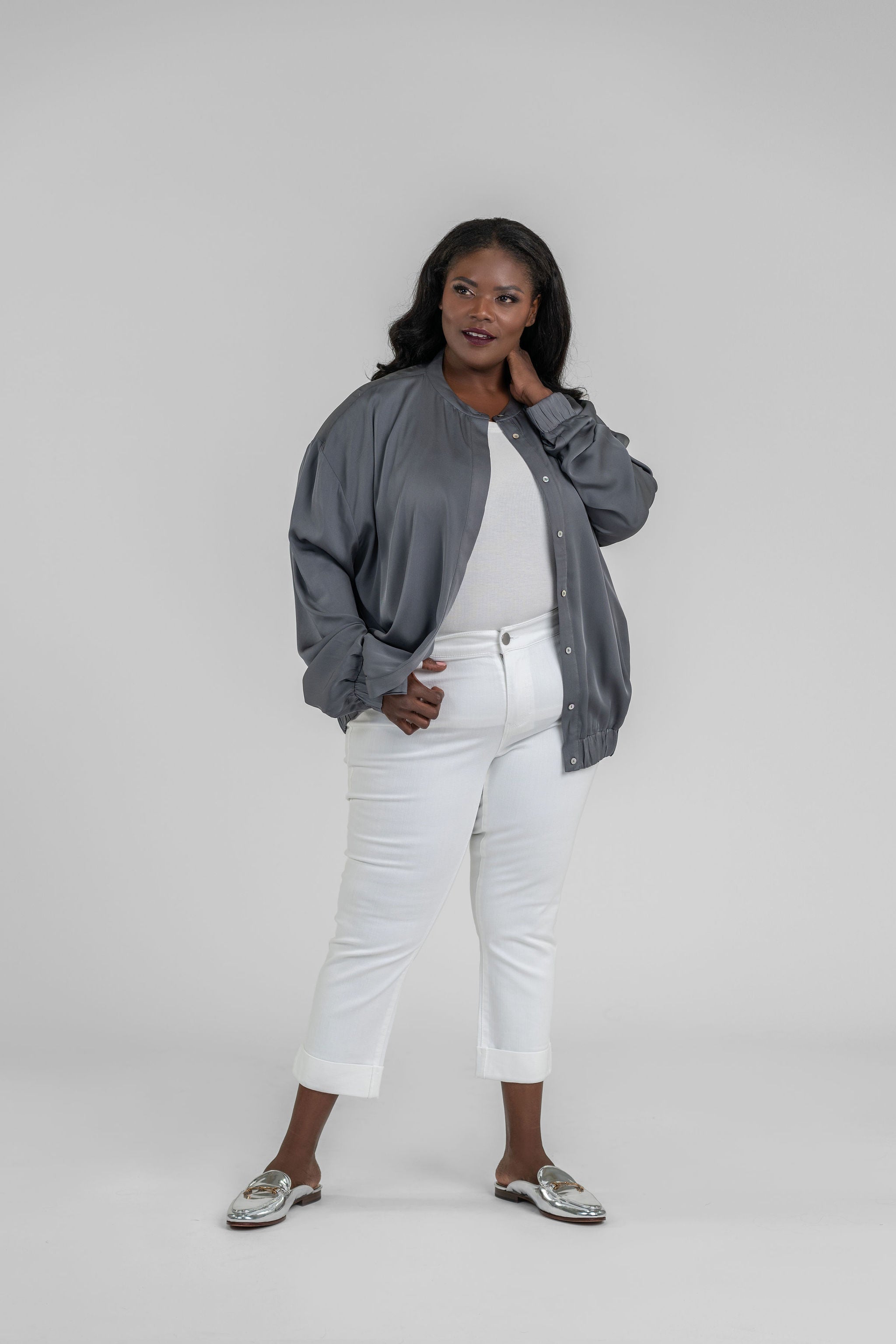 BROOKLYN BOMBER plus-size - AMOUR781