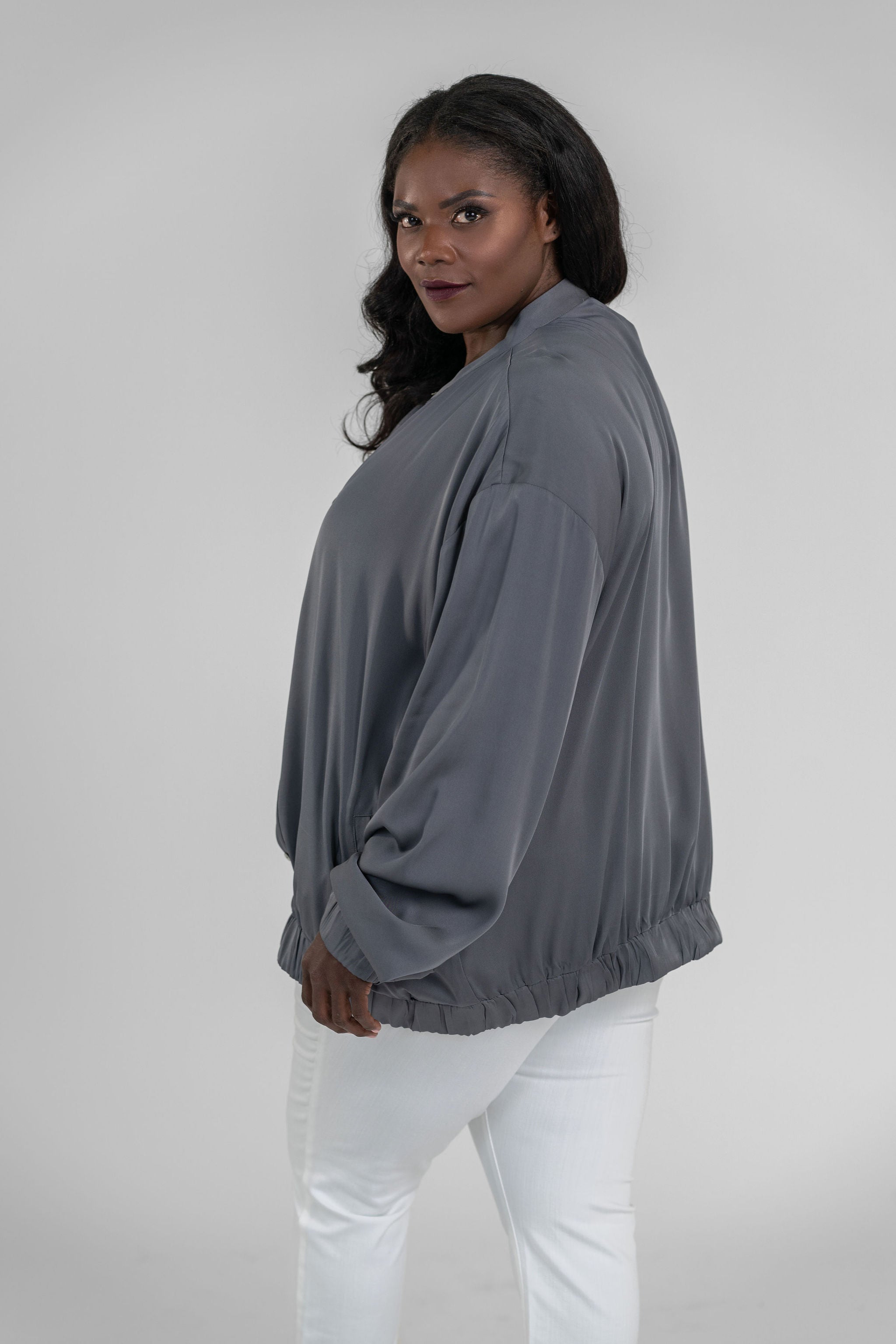 BROOKLYN BOMBER plus-size - AMOUR781