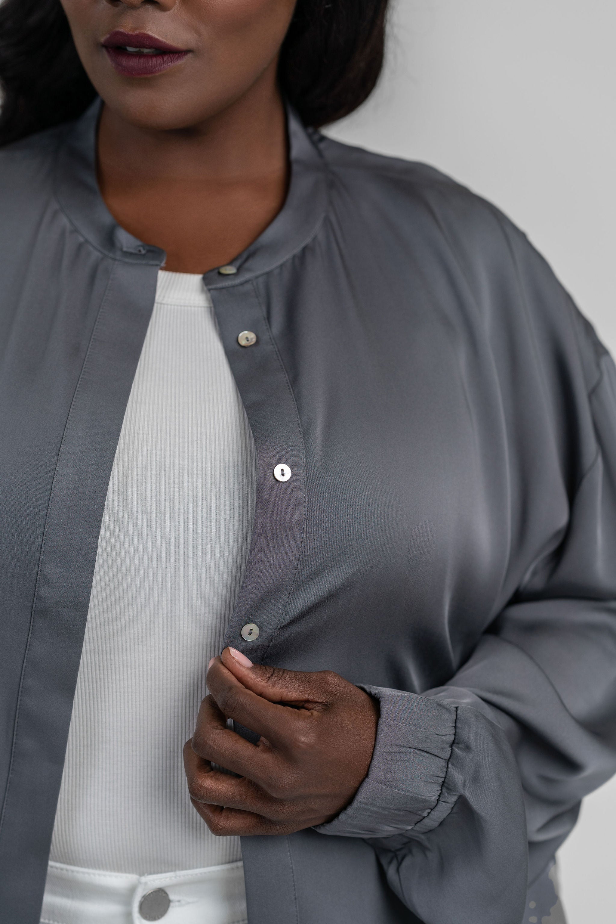BROOKLYN BOMBER plus-size - AMOUR781