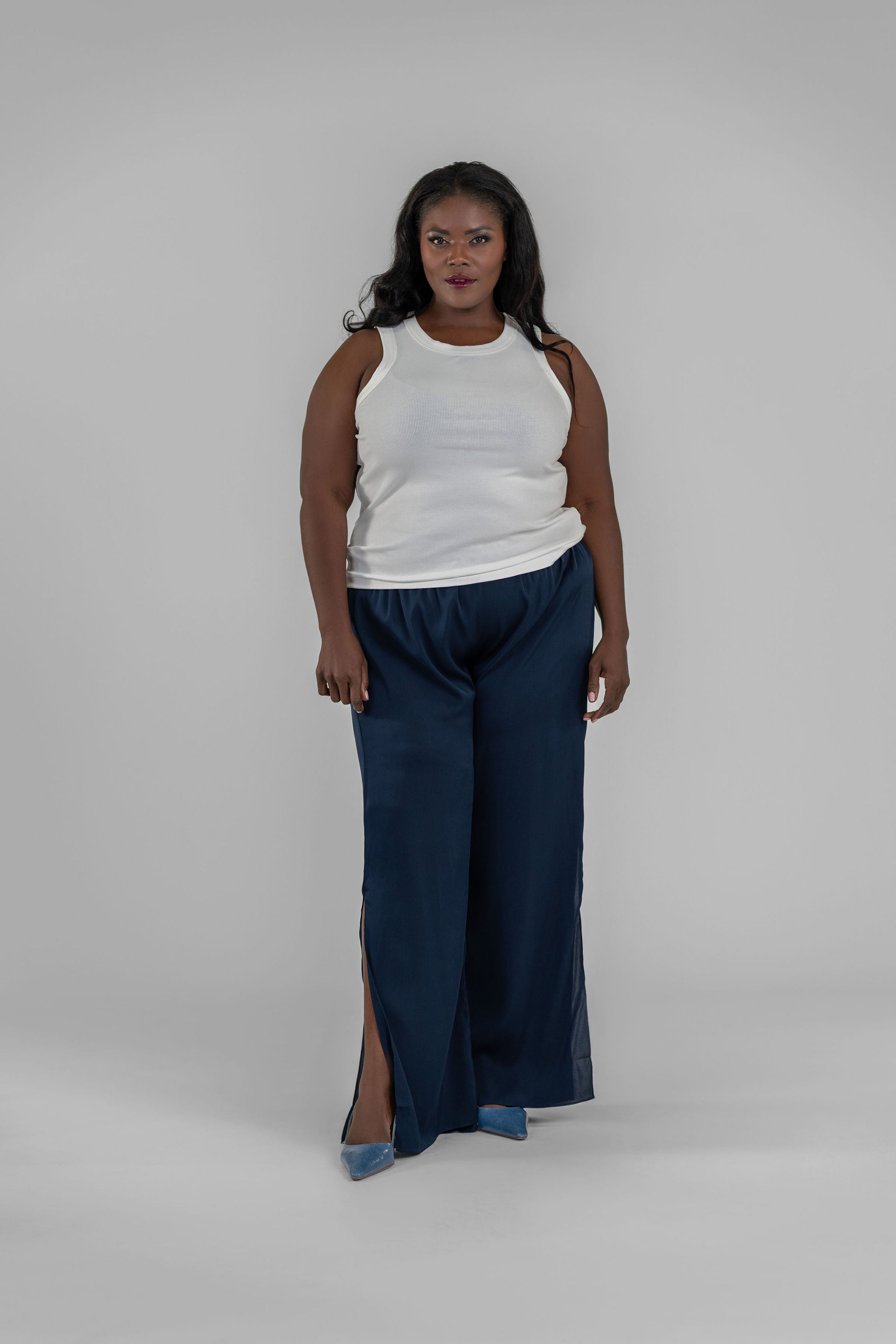 PONDY PANTS plus-size - AMOUR781