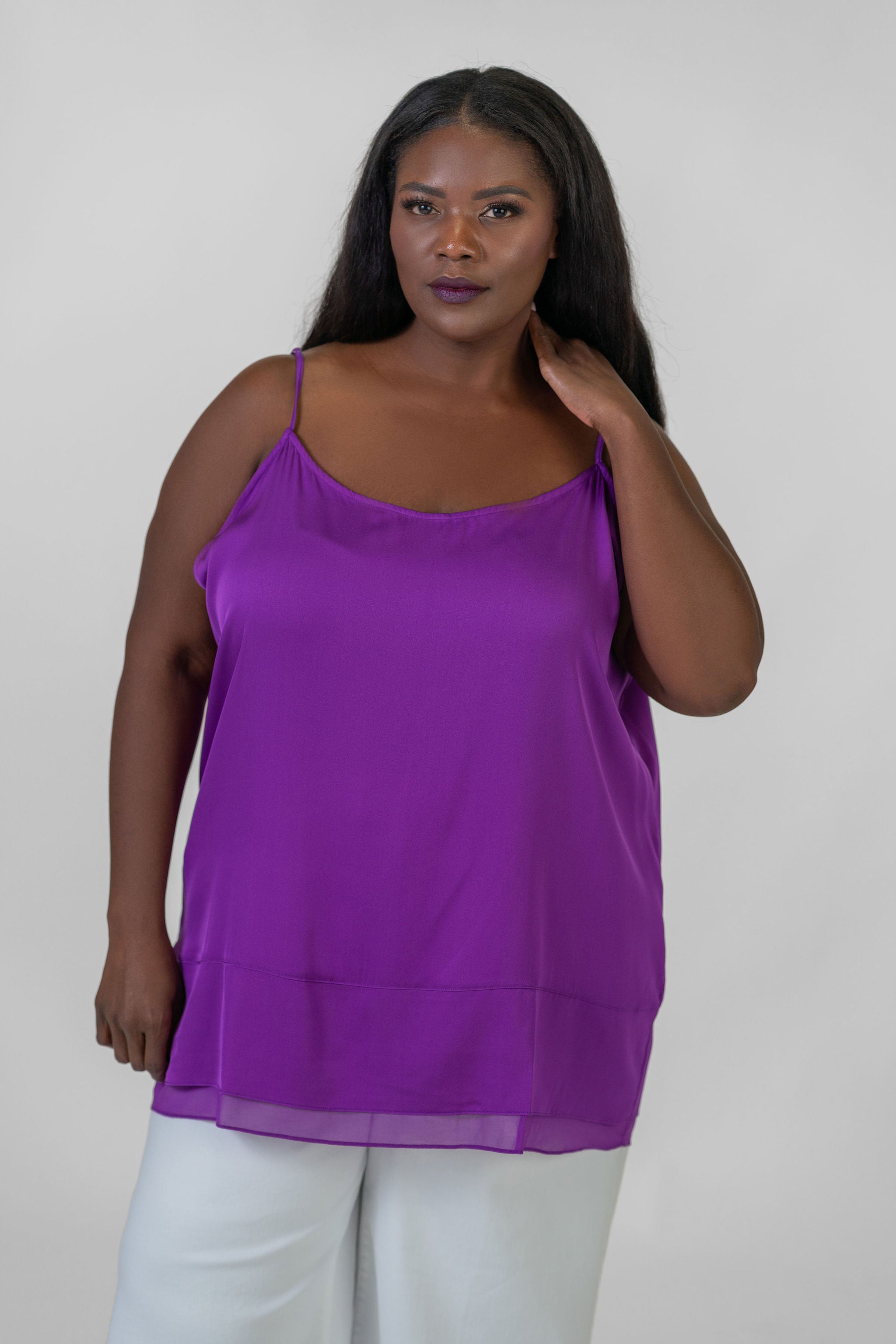 ZANZI CAMI plus-size - AMOUR781