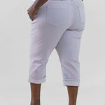 MARILYN STRAIGHT CROP CUFF JEANS plus-size - AMOUR781