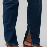 ALINA HIGH RISE BUTTON FLY JEANS plus-size - AMOUR781