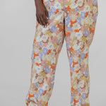 MARILYN LINEN BLEND TROUSERS plus-size - AMOUR781