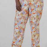 MARILYN LINEN BLEND TROUSERS plus-size - AMOUR781
