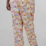 MARILYN LINEN BLEND TROUSERS plus-size - AMOUR781