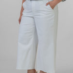 MONA WIDE LEG TROUSER ANKLE JEANS plus-size - AMOUR781