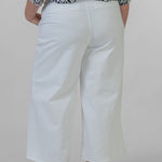 MONA WIDE LEG TROUSER ANKLE JEANS plus-size - AMOUR781