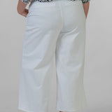 MONA WIDE LEG TROUSER ANKLE JEANS plus-size - AMOUR781