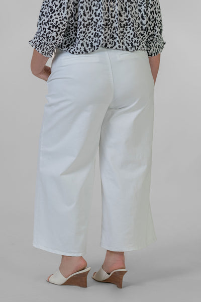 MONA WIDE LEG TROUSER ANKLE JEANS