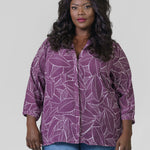 PINTUCK BLOUSE - Burton Valley plus-size - AMOUR781