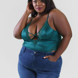 MARA STRAPPY TEDDY plus-size - AMOUR781