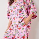 SHRIMP COCKTAIL JP SET plus-size - AMOUR781