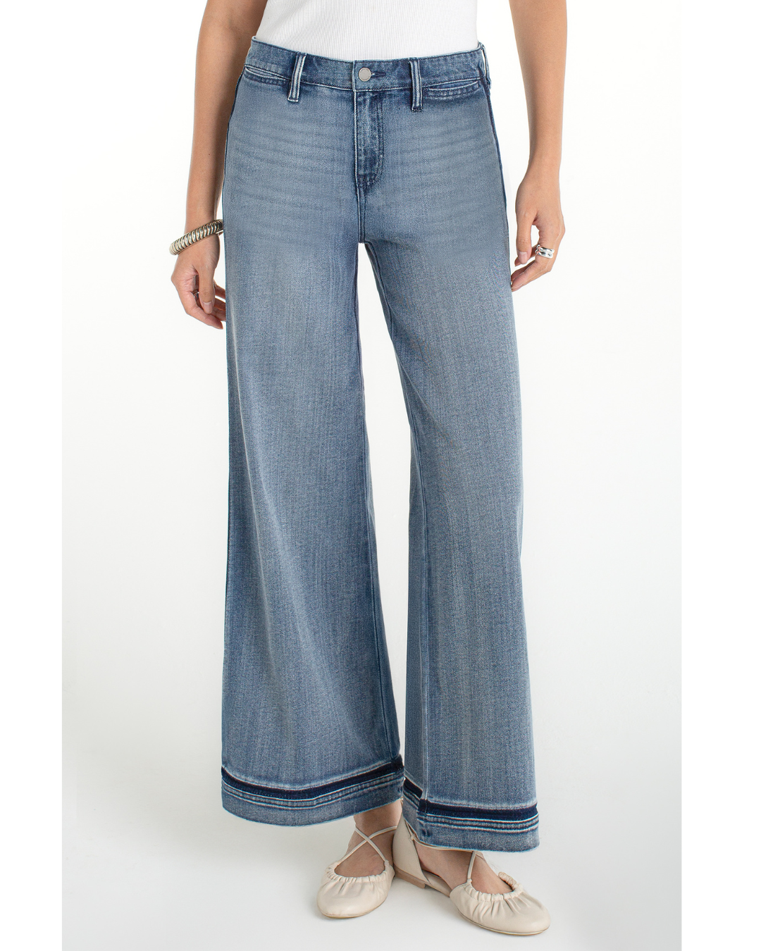 Super stride Wide Leg plus-size - AMOUR781