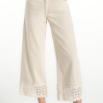 Stride Wide Leg With Lace Trim plus-size - AMOUR781