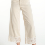 Stride Wide Leg With Lace Trim plus-size - AMOUR781