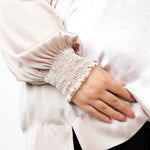 PLEATED TOP plus-size - AMOUR781