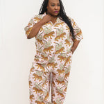 BAGHEERA LONG PJ SET plus-size - AMOUR781