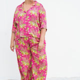 BAGHEERA LONG PJ SET plus-size - AMOUR781