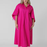 BOW SLEEVE MAXI DRESS plus-size - AMOUR781