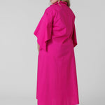 BOW SLEEVE MAXI DRESS plus-size - AMOUR781
