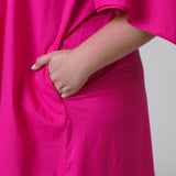 BOW SLEEVE MAXI DRESS plus-size - AMOUR781